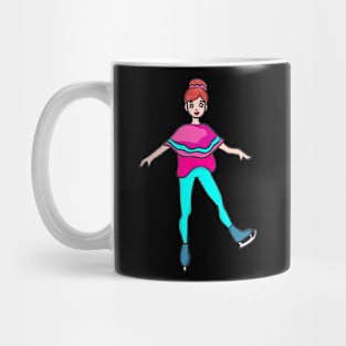 Figure skating ice skating ice skating ice sport Mug